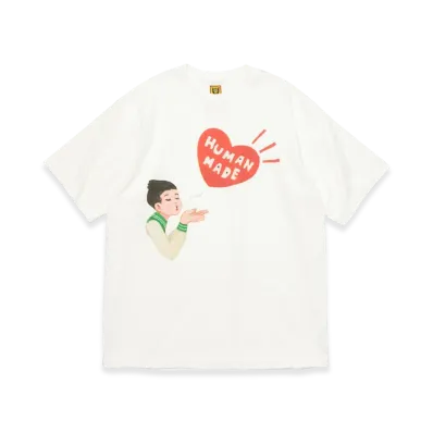 HUMAN MADE Keiko Sootome T-Shirt #5 "White"