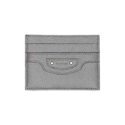 BALENCIAGA Neo Classic Card Holder "Gray"
