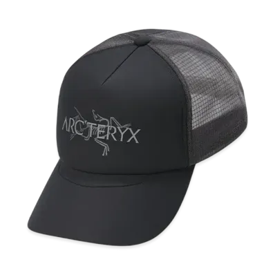 ARC’TERYX Bird Word Trucker Hat "Black/Cloud"
