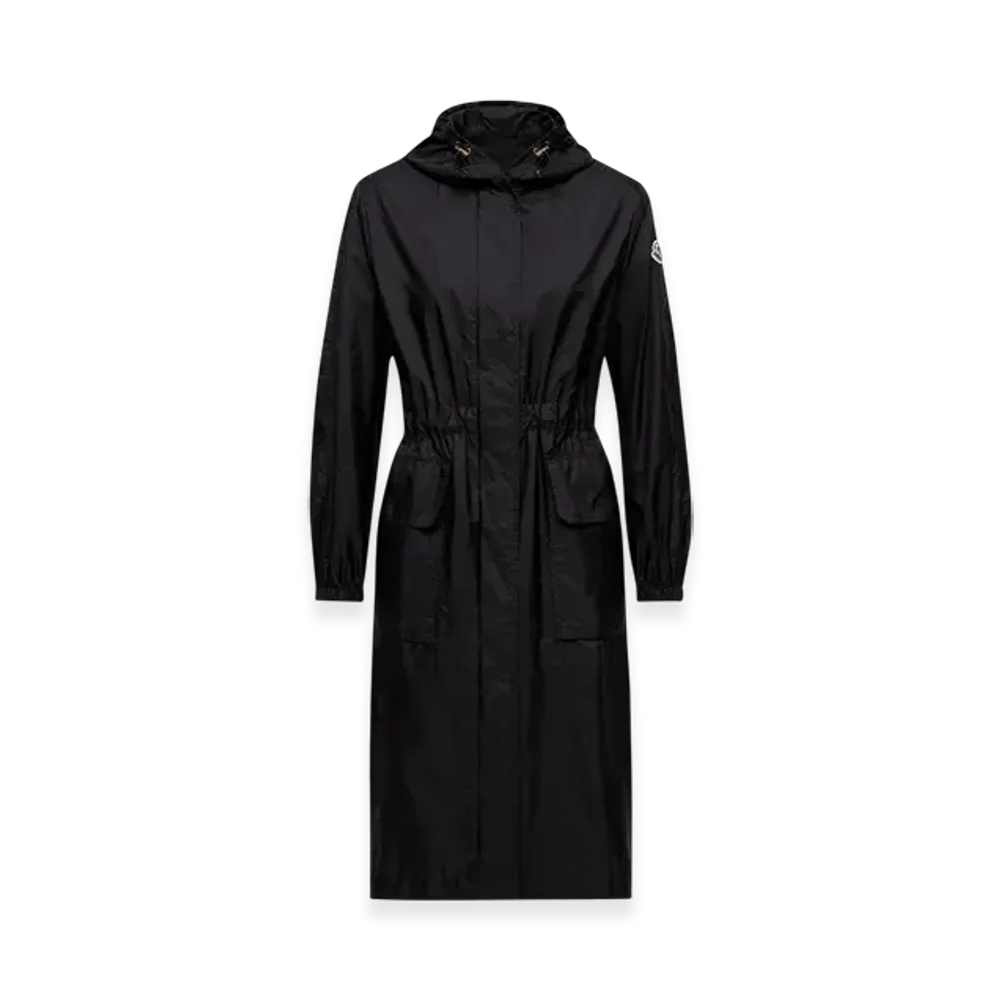 MONCLER Hiengos Hooded Rain Coat "Black"