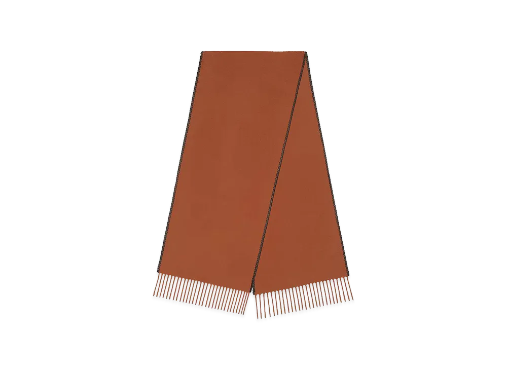 Bottega Veneta Cashmere Scarf "Brown"