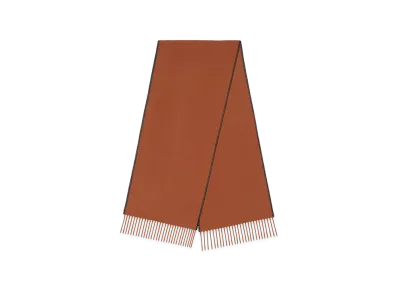Bottega Veneta Cashmere Scarf "Brown"