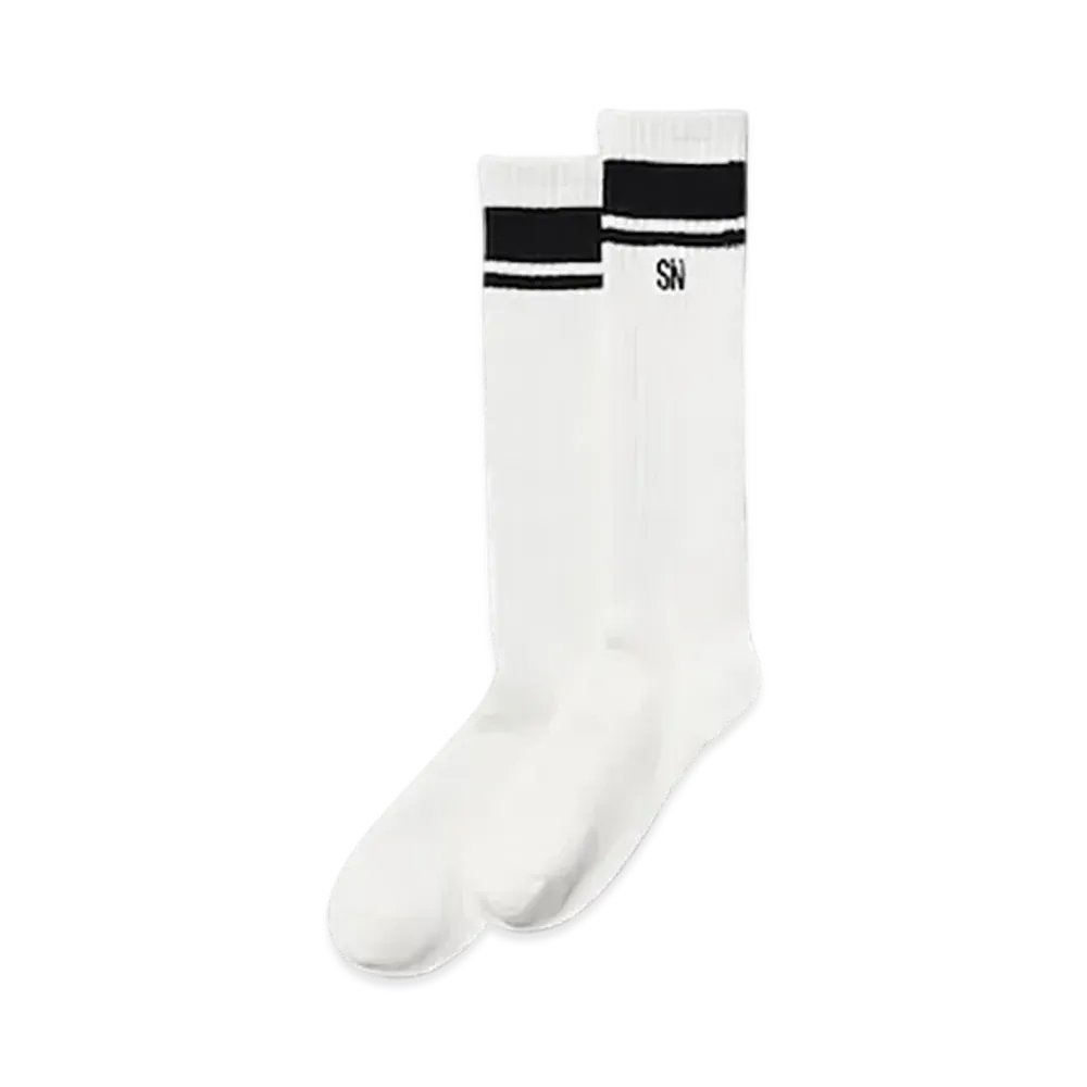GU x UNDERCOVER UG High Socks "White"