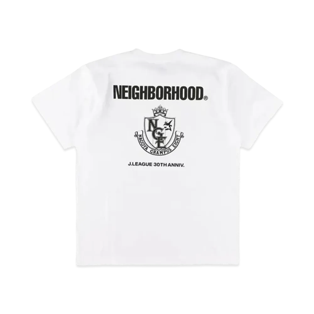NEIGHBORHOOD x Nagoya Grampus Eight Collab Short Sleeved T-shirt "White"