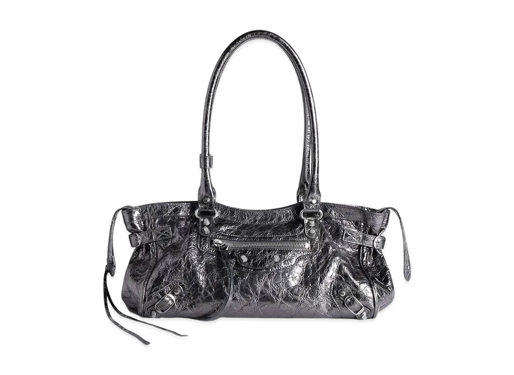 BALENCIAGA Le City Bag East-west "Steel Grey"