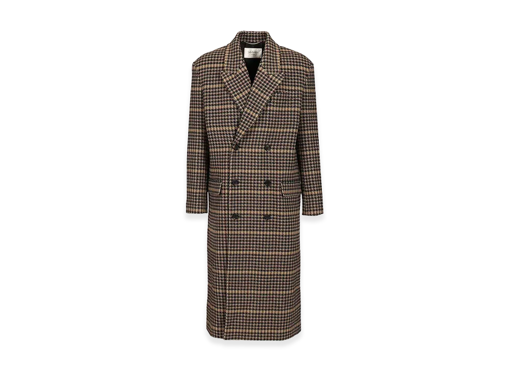 Saint Laurent Look 20 - Manteau Double Bouto "Multi"