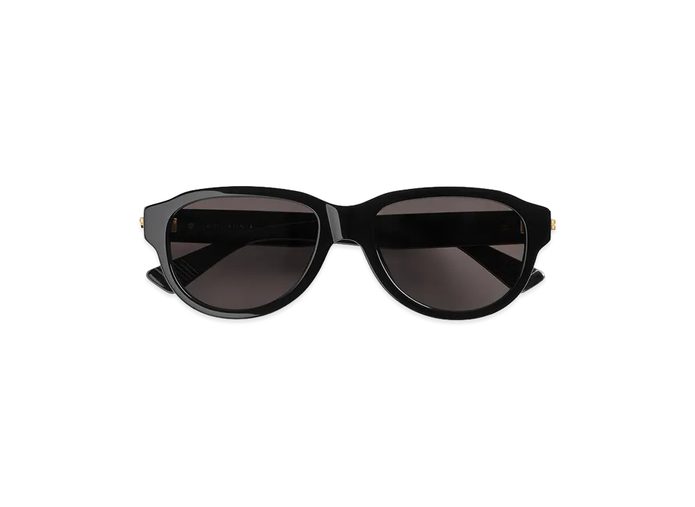 Bottega Veneta Classic Pilot Sunglasses "Black/Grey"