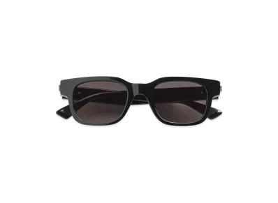 Bottega Veneta Classic Square Sunglasses "Black/Grey"