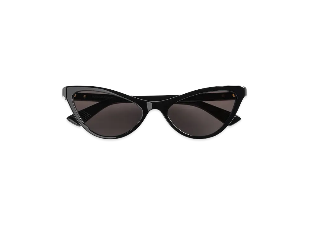 Bottega Veneta Classic Cat-Eye Sunglasses "Black/Grey"