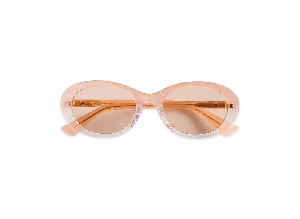 Bottega Veneta Classic Oval Sunglasses "Pink"