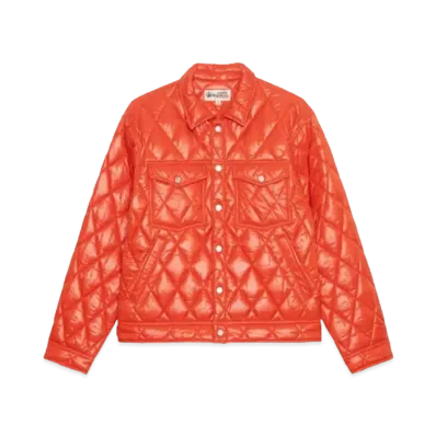 Stussy Ranch Jacket Quilted Nylon "Persimmon"