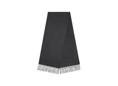 Bottega Veneta Cashmere Scarf "Charcoal Melange"