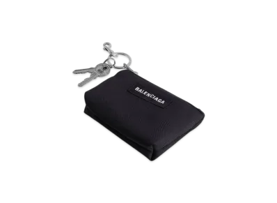 BALENCIAGA Charm Zip Pouch "Black"