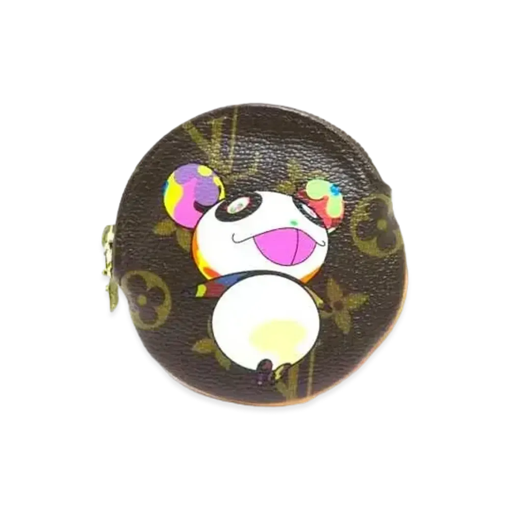 Louis Vuitton x Takashi Murakami Rond Coin Purse Monogram Panda