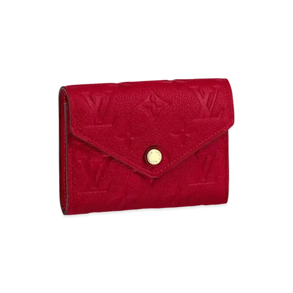 Louis Vuitton Victorine Wallet Monogram Empreinte "Cerise"