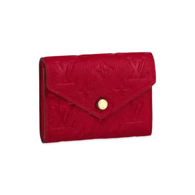 Louis Vuitton Victorine Wallet Monogram Empreinte "Cerise"