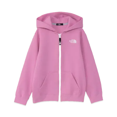 The North Face Rearview FullZip Hoodie Kids "Orchid Pink"