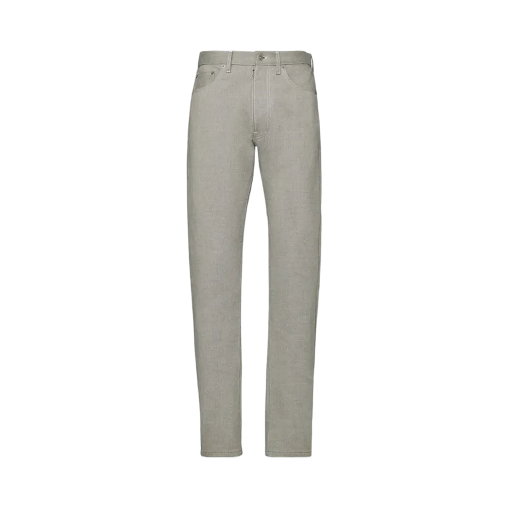 Maison Margiela Men's Turn-Up Jeans "Caviar"