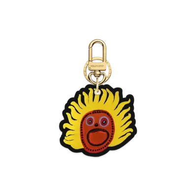 Louis Vuitton x Yayoi Kusama Face Key Ring My Eternal Soul "Rouge"