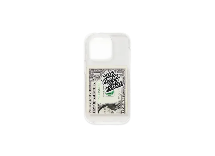 BlackEyePatch Dollar Bill Iphone Case (iPhone 15 Pro) "Clear"