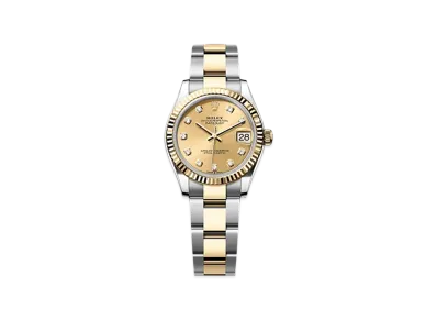 ROLEX Datejust 31mm Oystersteel & Yellow Gold 278273 "Champagne-colour"