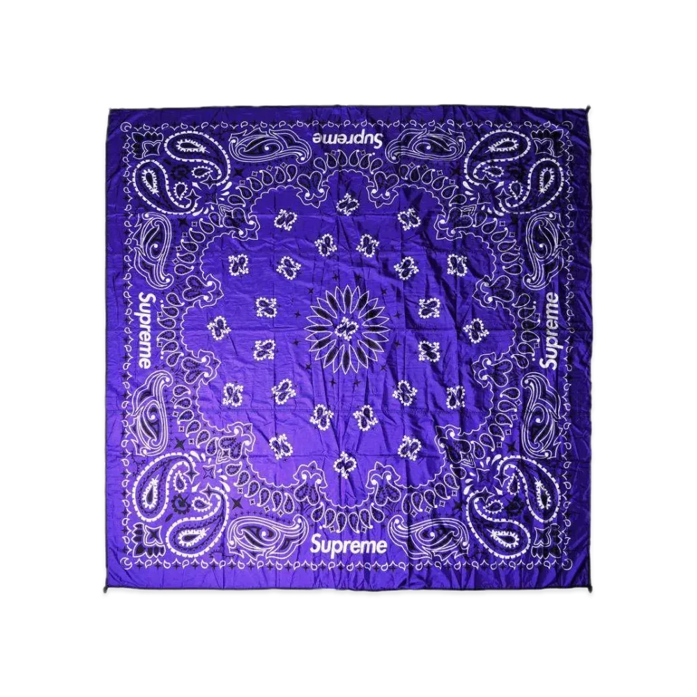 Supreme x ENO Islande Nylon Blanket "Purple"