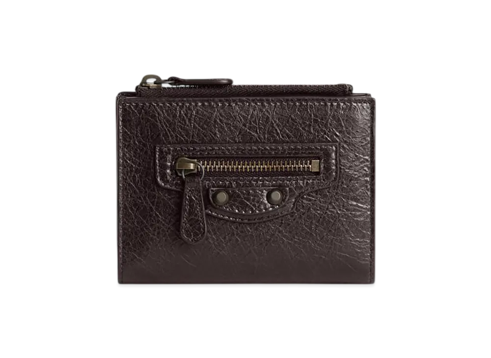 BALENCIAGA Le City Bi-fold Wallet "Brown"