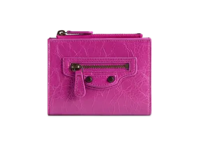 BALENCIAGA Women's Le City Bifold Wallet "Azalee"