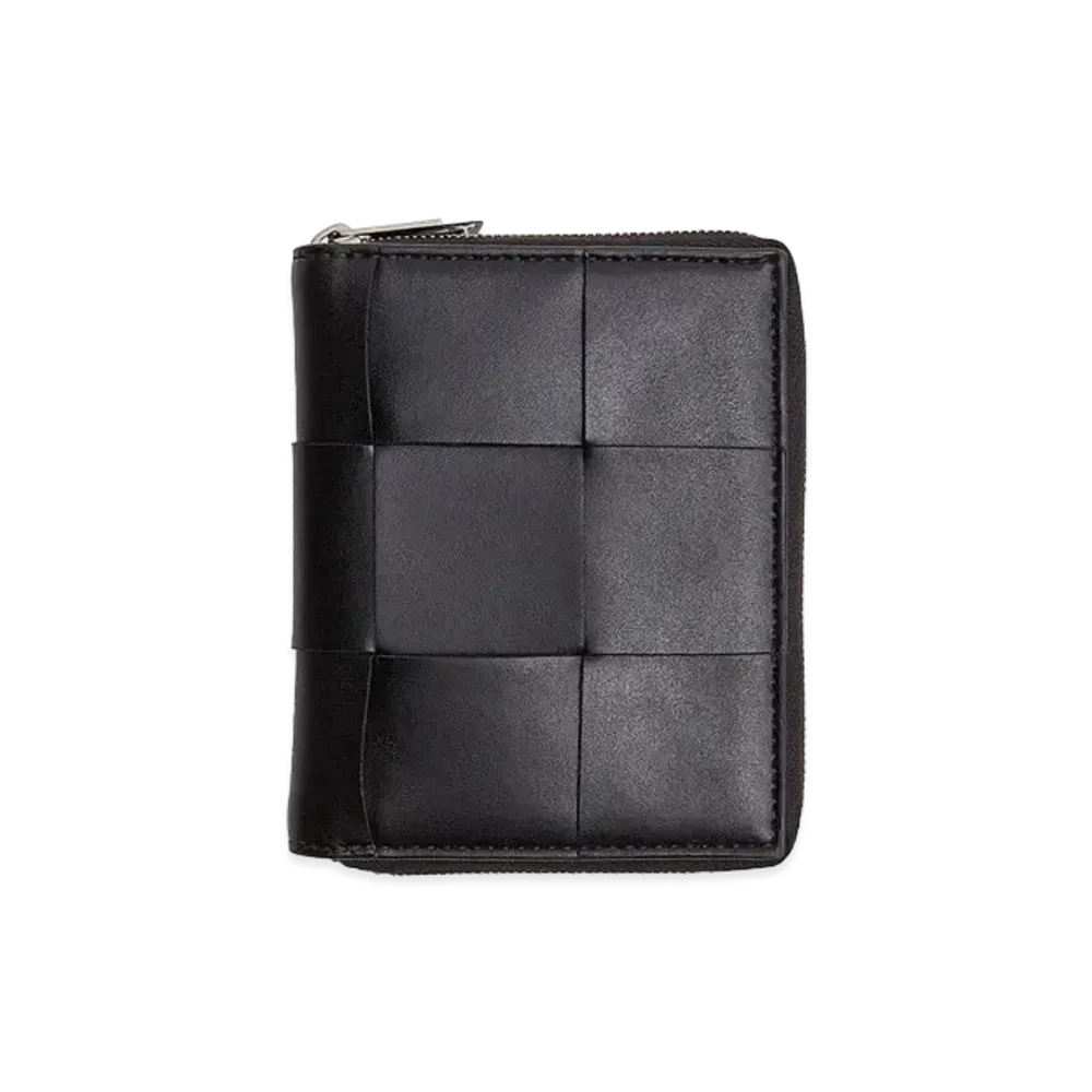 Bottega Veneta Zip Around Wallet "Black"