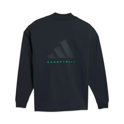 adidas Basketball Long Sleeve T-shirt (Gender Free) "Aurora Ink"