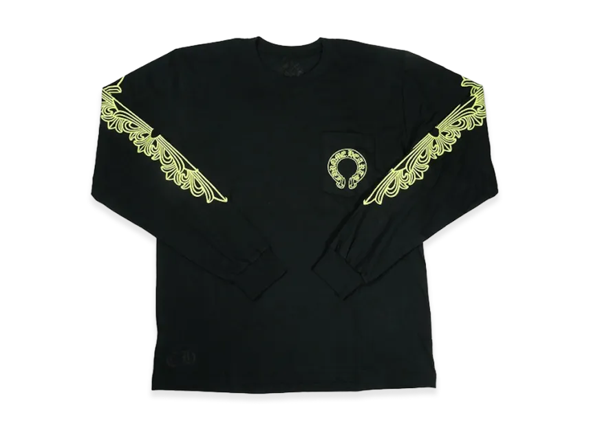 クロムハーツ ホースシュー ロングスリーブ Tシャツ クロムハーツ ホースシュー ロングスリーブ Tシャツ