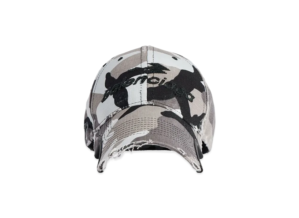 バレンシアガ ダイヤモンドB キャップ "グレー/ブラック" 8466354F6B71262