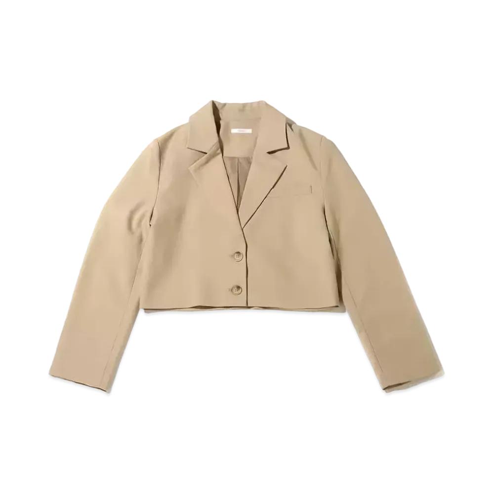 atmos pink Classic Short Jacket "Beige"