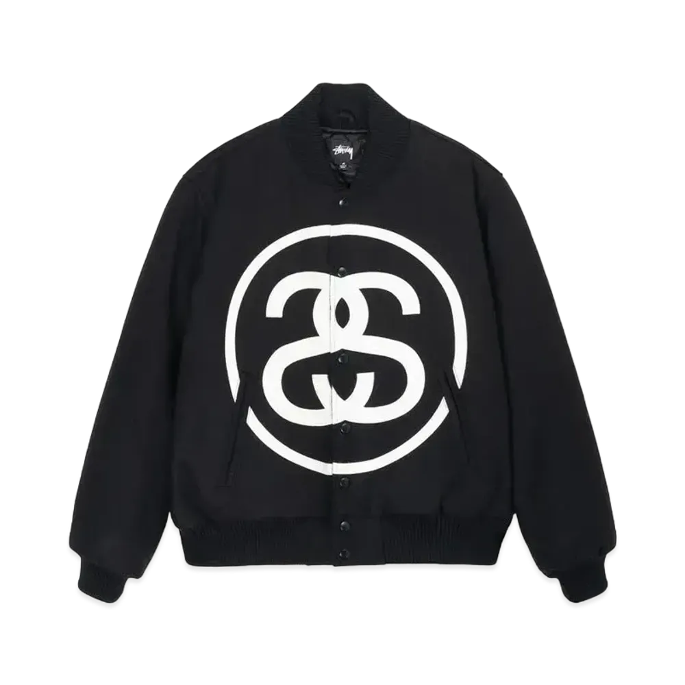 Stussy Ss-Link Varsity Jacket "Black"