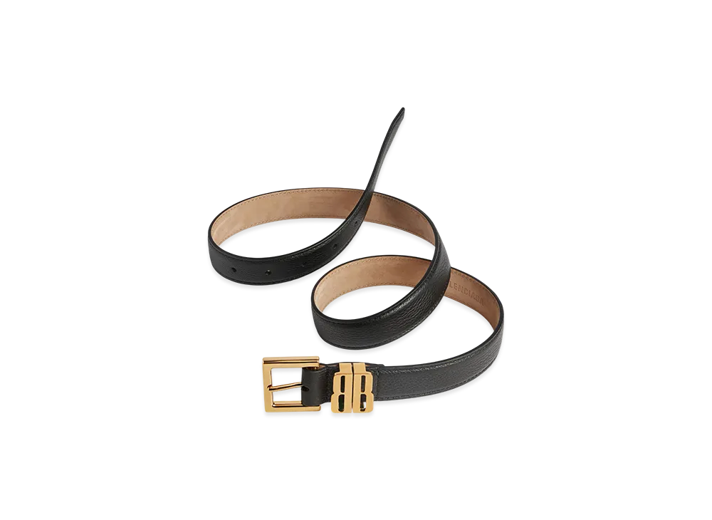 BALENCIAGA BB Editor Belt "Black"