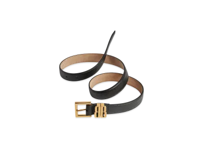 BALENCIAGA BB Editor Belt "Black"