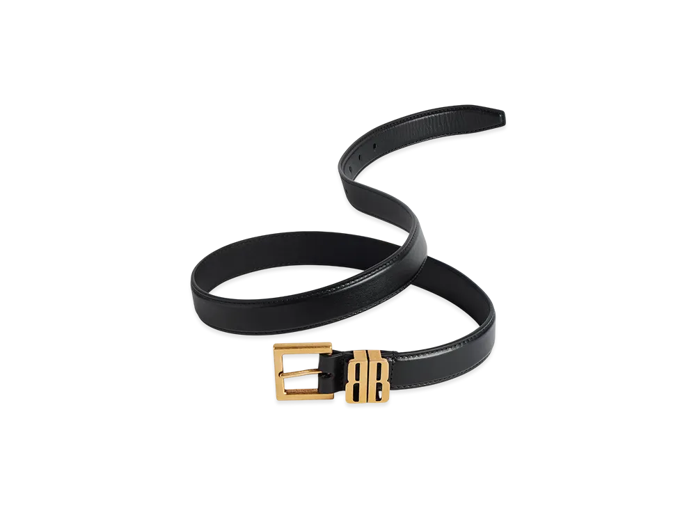 BALENCIAGA BB Editor Belt "Black"