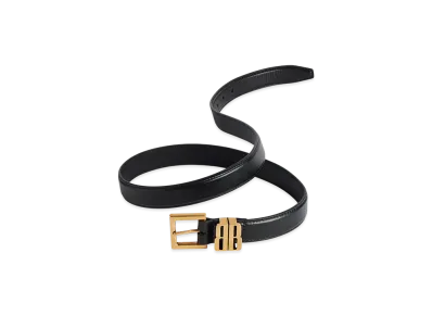 BALENCIAGA BB Editor Belt "Black"