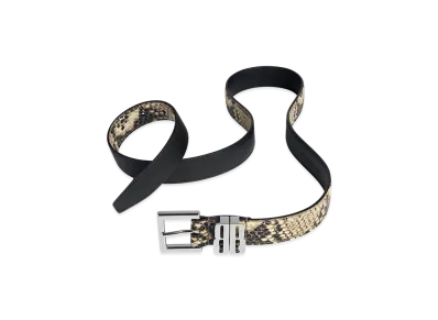 BALENCIAGA BB Editor Belt "Natural"