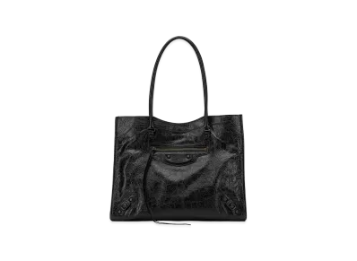 BALENCIAGA Women's Le City Tote Medium Shoulder Bag "Black"