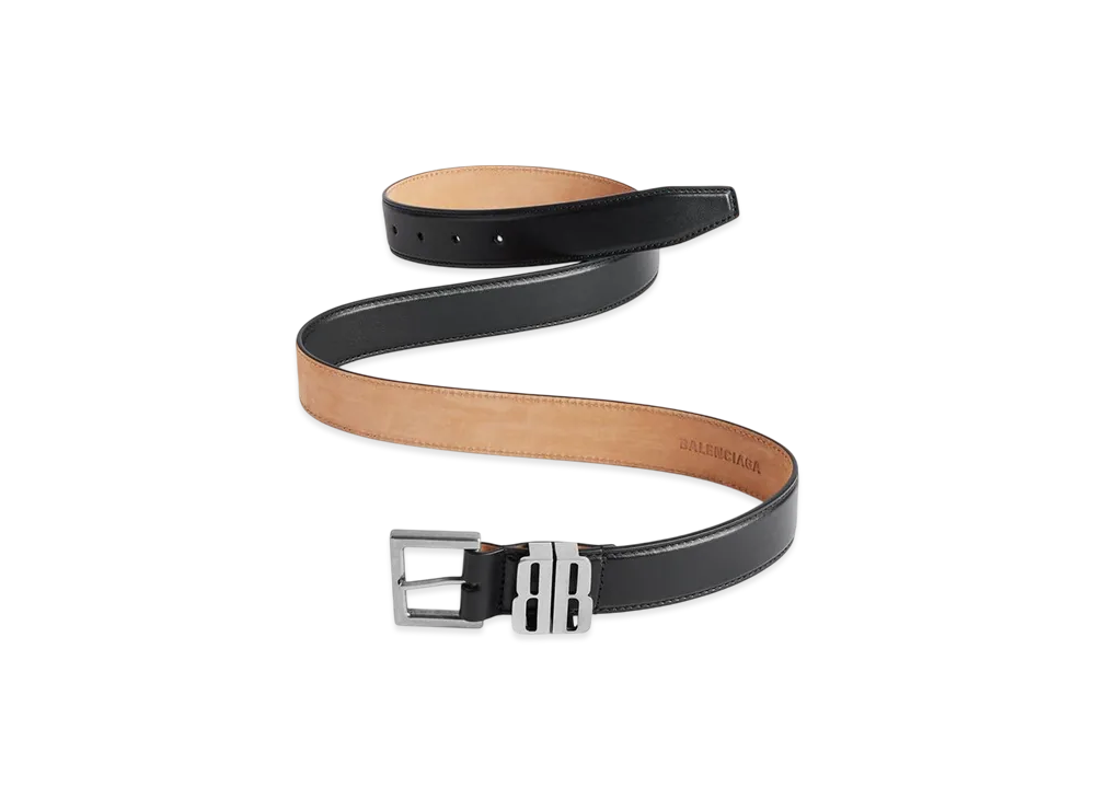 BALENCIAGA BB Editor Belt "Black"