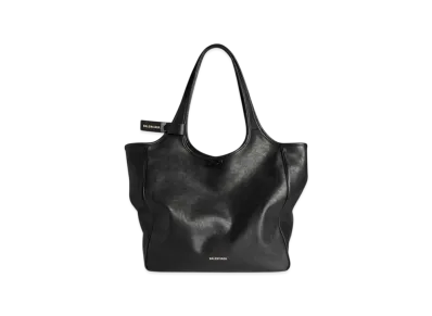 BALENCIAGA Laundrette Tote Bag Medium "Black"