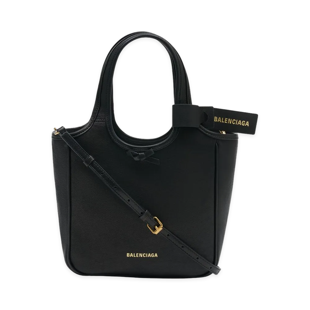 BALENCIAGA Women's Lau N South Crossbody S Leather "Black"