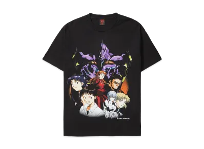 Geeks Rule 15 Silkscreen Printing × Neon Genesis Evangelion T-Shirt Vol.02 "Black"