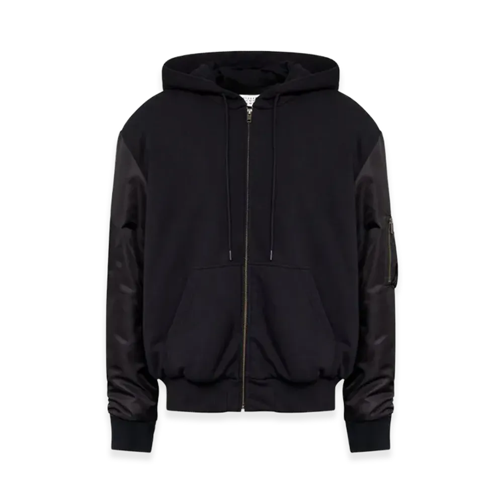 MM6 Maison Margiela Hooded Sweatshirt "Black"