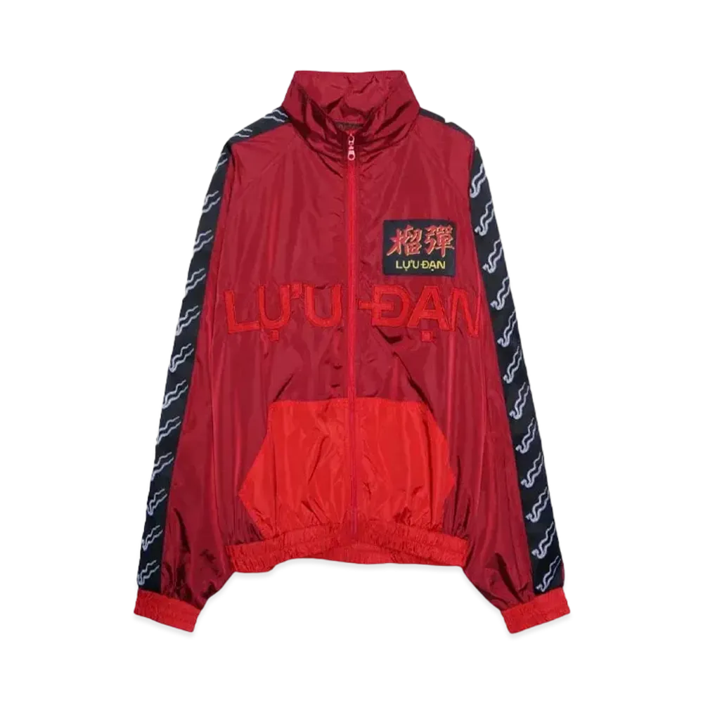 LU'U DAN WINDBREAKER L-D "OXBLOOD / RED"