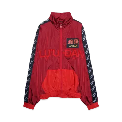 LU'U DAN WINDBREAKER L-D "OXBLOOD / RED"
