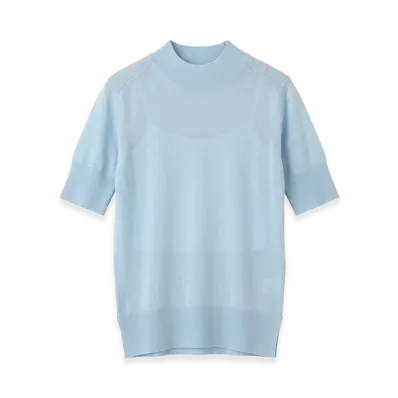 Jil Sander Women's Crew Neck Sweater "Lightblue"