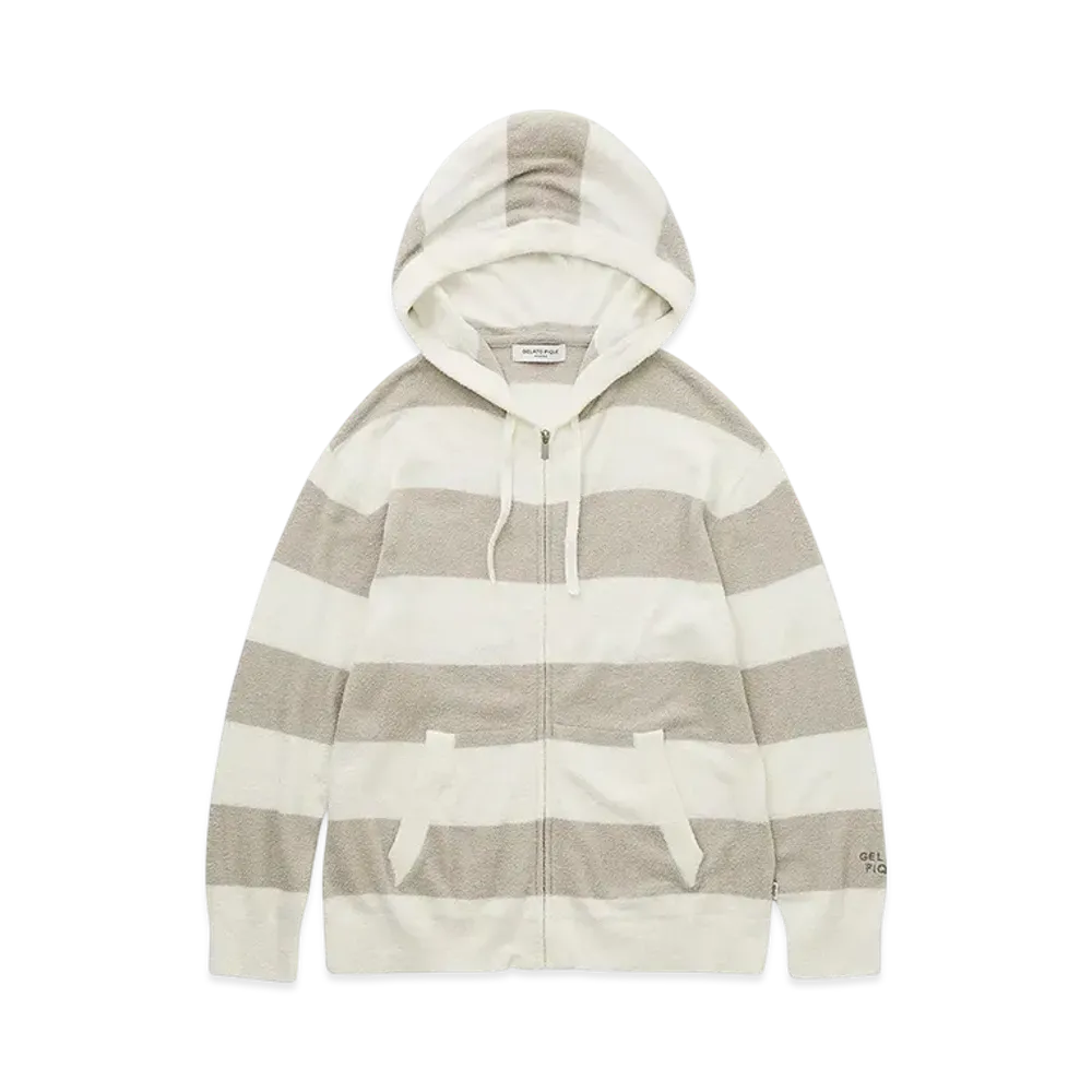 GELATO PIQUE x Homme Smoothy 2Border Parka "Light Gray"