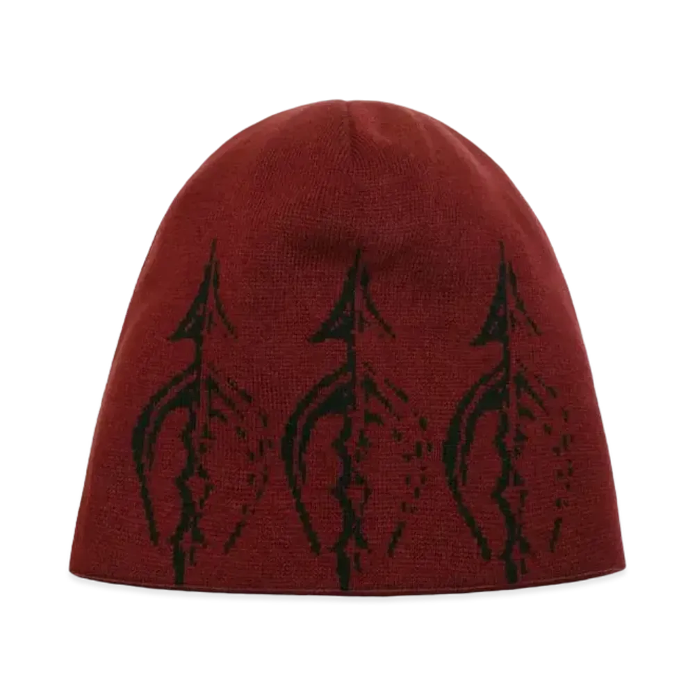 THUG CLUB Iron Spear 3pin Beanie "Red"